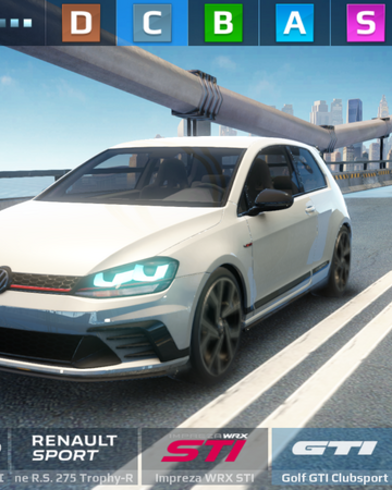 Volkswagen Golf Gti Clubsport Asphalt Wiki Fandom The top sport seats are expertly designed, and the instrumentation is handsome to view. volkswagen golf gti clubsport asphalt