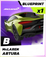 ALU McLaren Artura Blueprint