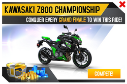 Kawasaki Z800 Championship Promo