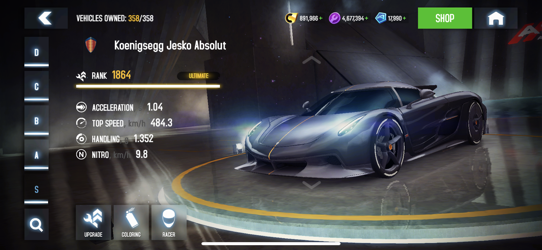 Asphalt 9 - how to get rewards from black shark 