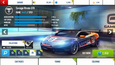 A8 S-R GTR stats (S 2)