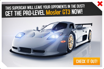 Mosler GT3 ad