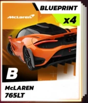 ALU McLaren 765LT Blueprints