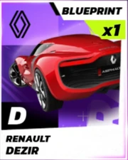 ALU Renault DeZir Blueprint