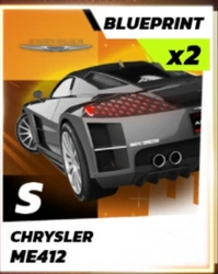 ALU Chrysler ME412 Blueprints