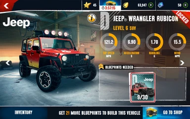 AX Wrangler stats (S)