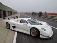 A Mosler MT900 GT3 in real life. Note the bumper canards that are absent from the in-game version.