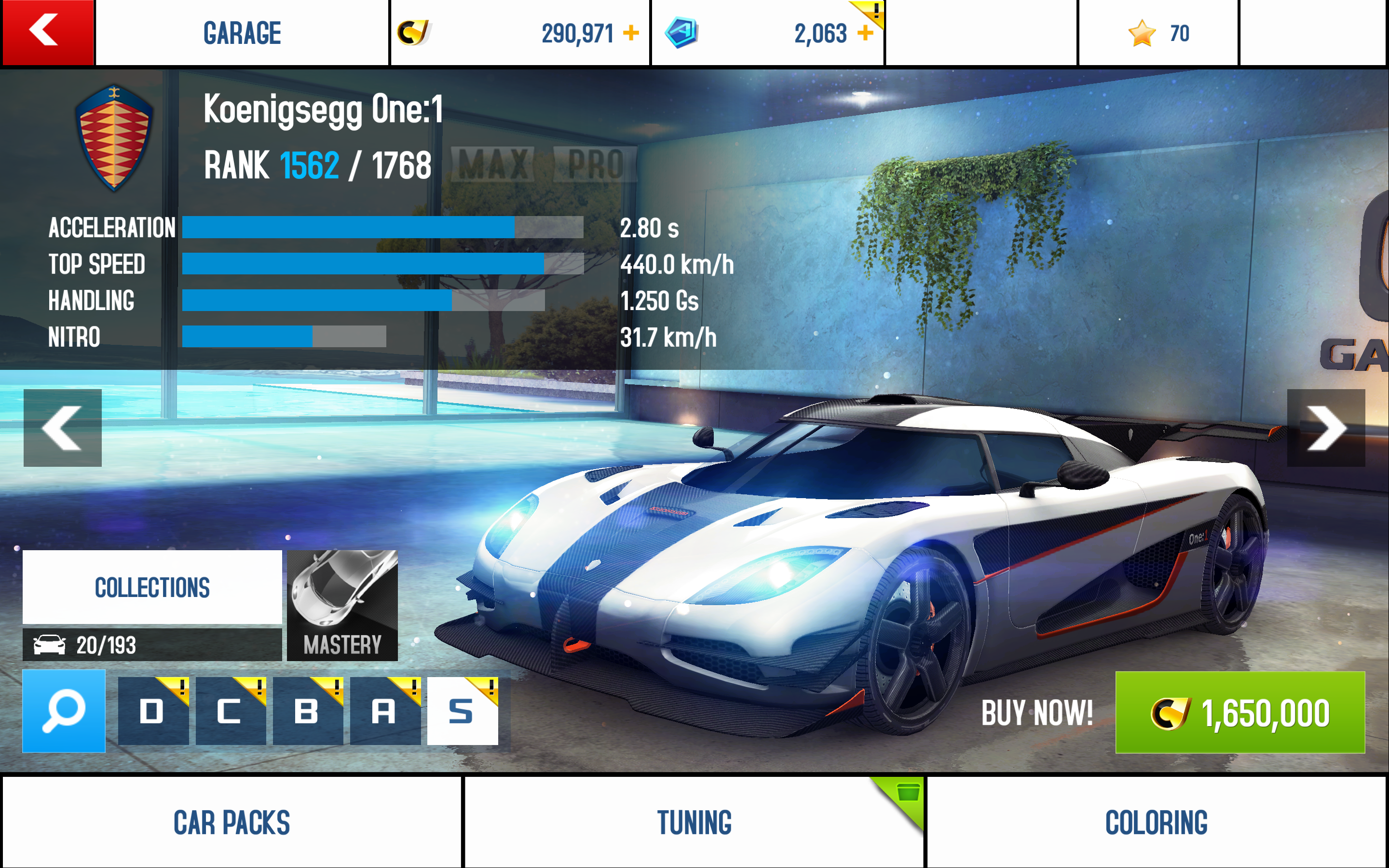 Need for Speed™ Rivals Koenigsegg One:1