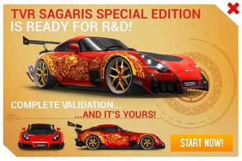 TVR Sagaris SE R&D Promo