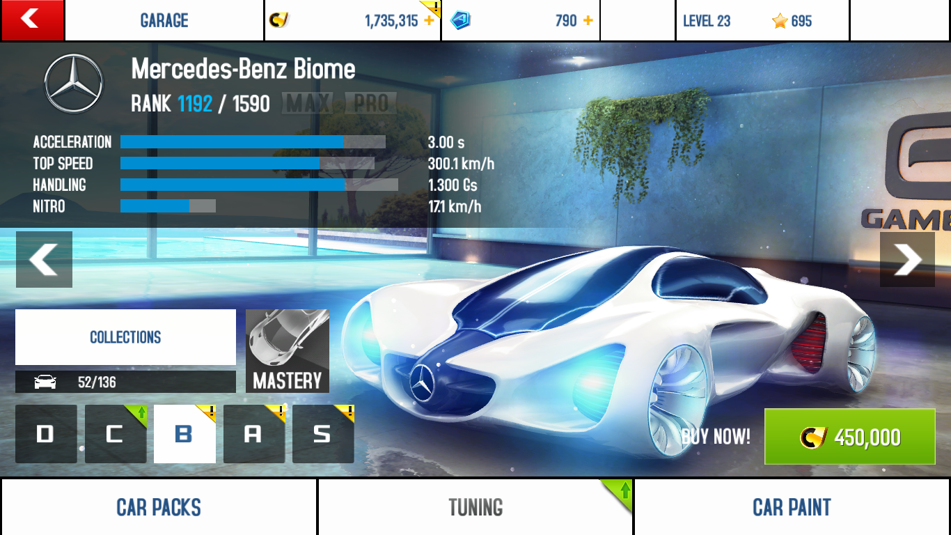 mercedes benz biome price