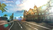 One of the special pre-race screens.