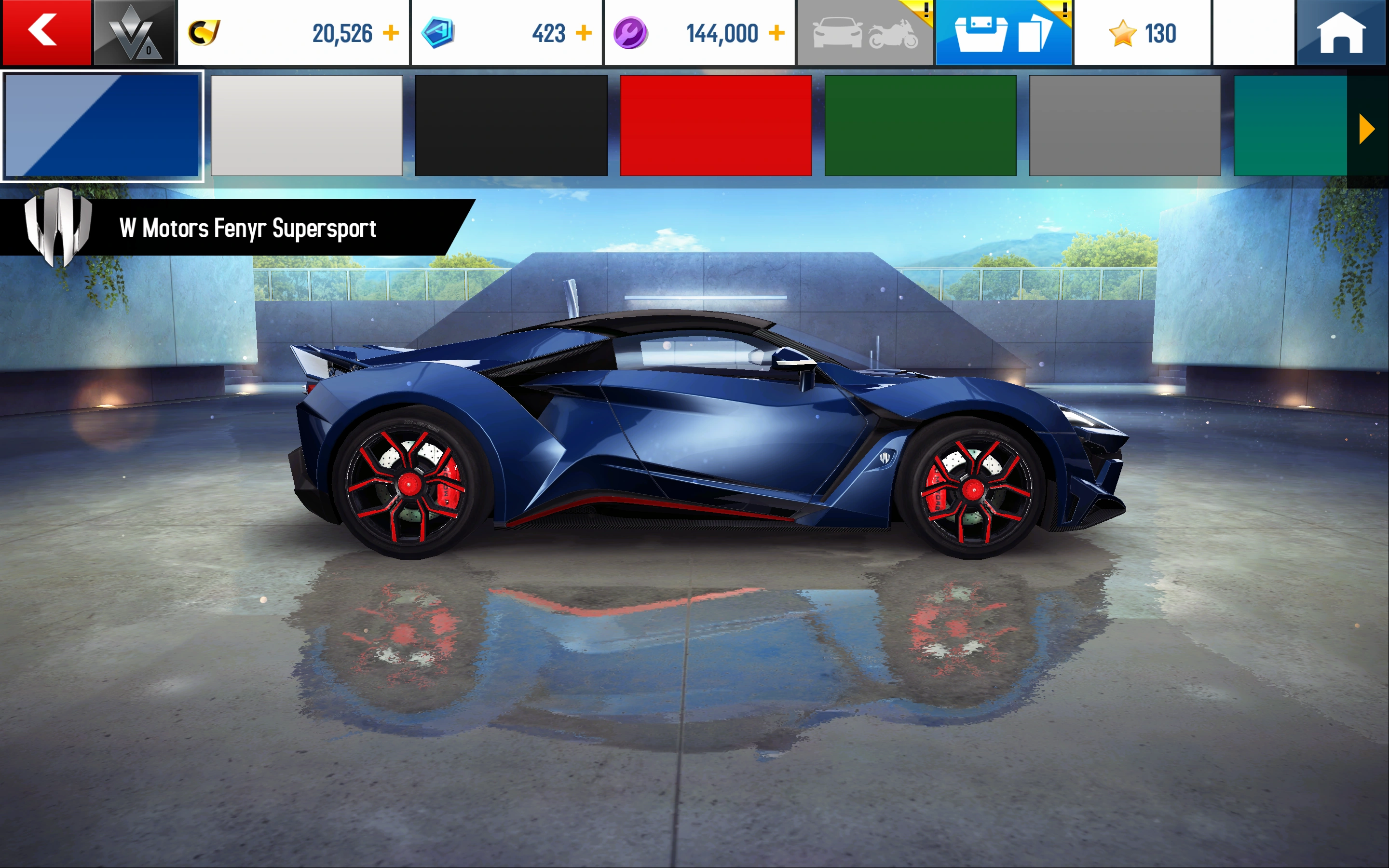 W Motors Fenyr Supersport Colors Asphalt Wiki Fandom