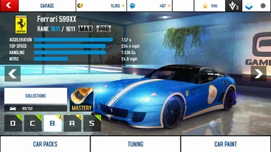 Ferrari 599XX (MAX+PRO)