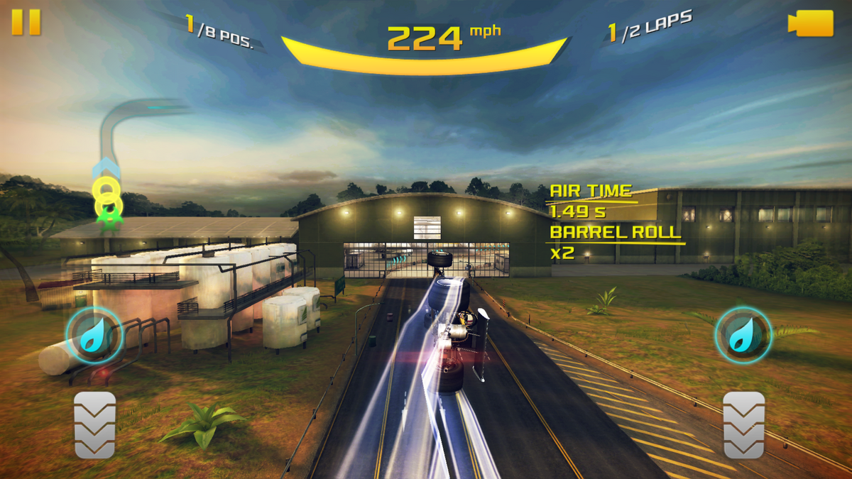 Asphalt 8: Barrel Roll x5 