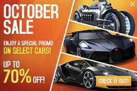 2021 Halloween sale ad featuring the Centenario