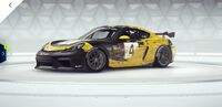 Racing Yellow and Black Manthey-Racing No. 4 GT4 livery