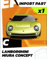 Lamborghini Miura Concept Epic Import Part