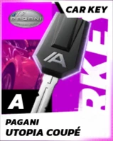 Pagani Utopia Coupe Key