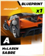 ALU McLaren Sabre Blueprint