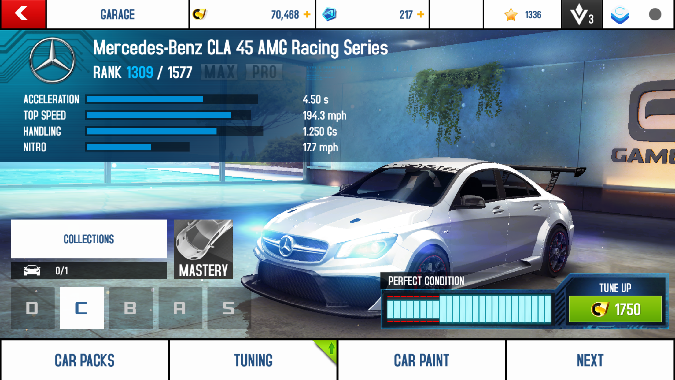 Mercedes-Benz CLA 45 AMG Racing Series, Asphalt Wiki