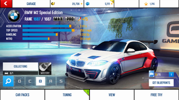 A8 BMW M2 SE stats (MPTK 2)