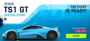 Zenvo TS1 GT Special Event Splash Screen