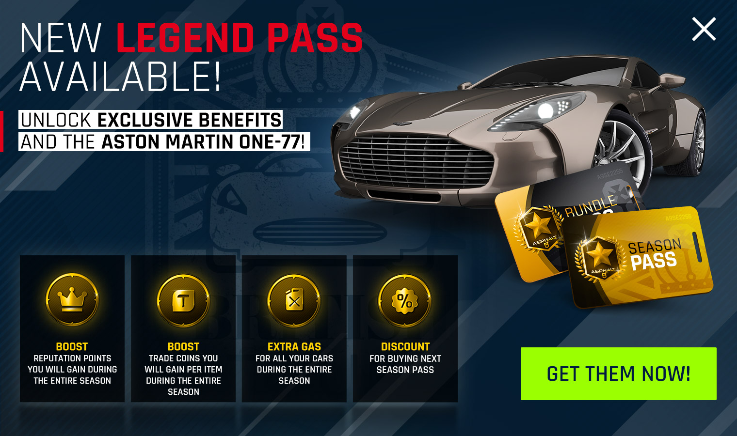 Asphalt on X: Let's close this party out with a bang! Be sure to get in on  the exciting daily events in Asphalt 9 while you can. There won't be  another Billion