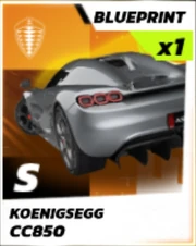 ALU Koenigsegg CC850 Blueprint