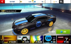 Camaro GS Decal 18