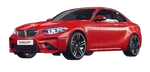 BMW M2 Non Metallic Red icon as