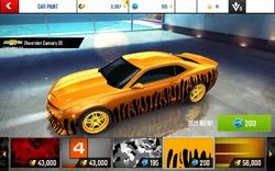 Camaro GS Decal 14