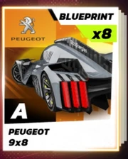 ALU Peugeot 9x8 Blueprints