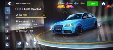 A8 RS3 Sportback Post Hot Winter PRO