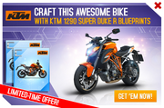 KTM 1290 Super Duke R BP Promo