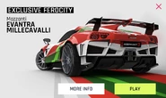 Promo ad for Mazzanti Evantra Millecavalli Special Event