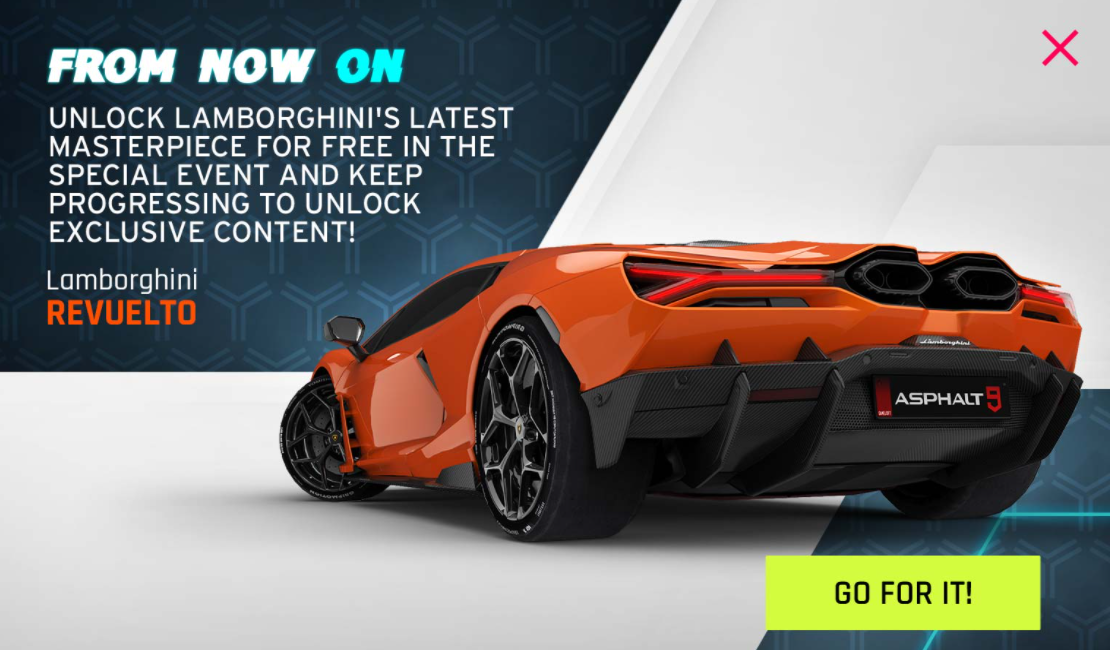 ASPHALT 9  Lamborghini Terzo Millennio Special Event Stage 17