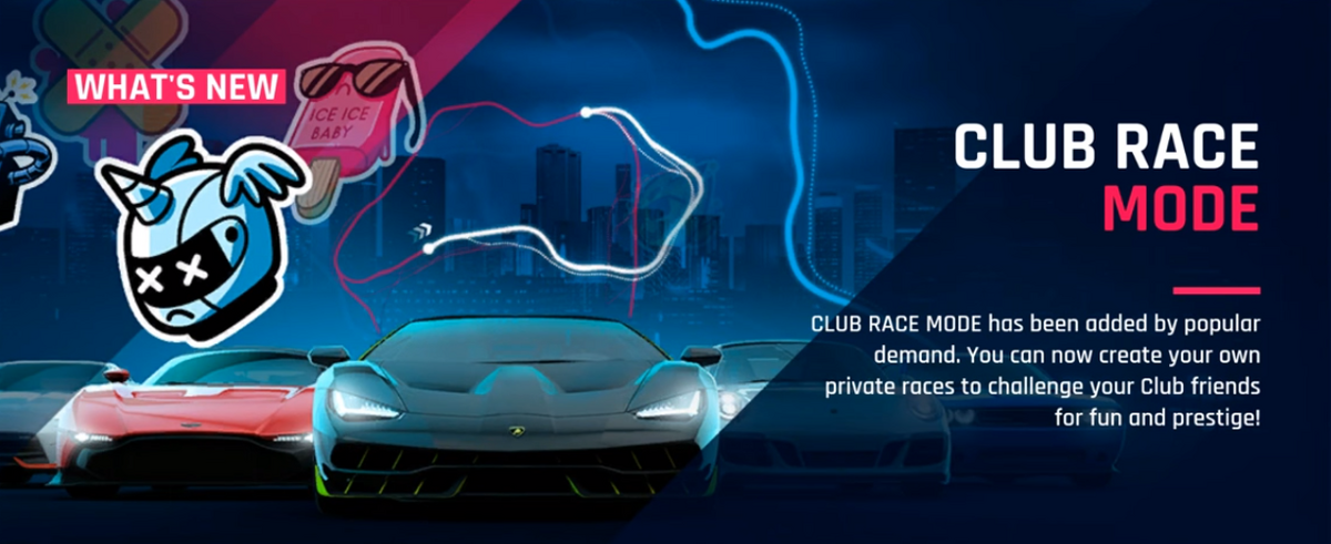 Asphalt 9: Legends first update adds new Club Race mode, new