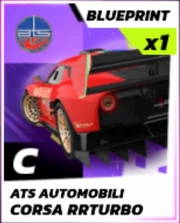 ALU ATS Automobili Corsa RR Turbo Blueprint