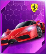 Specific Kit card for Enzo Ferrari