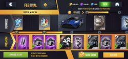 A8 v6.0 Festival Main Screen