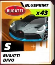 ALU Bugatti Divo Blueprints