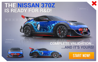 Nissan 370Z SE R&D Promo
