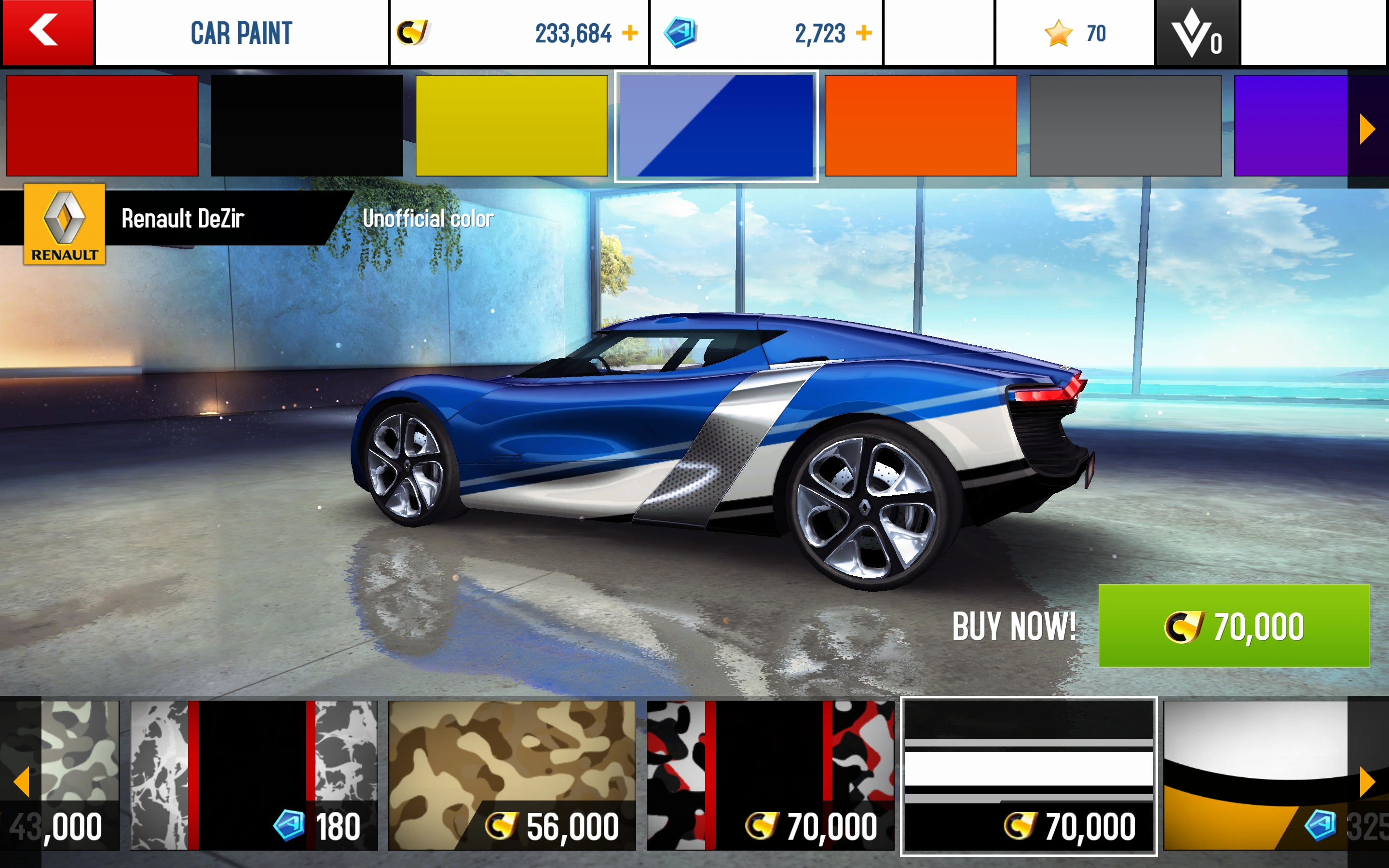Renault dezir 2024 asphalt 8