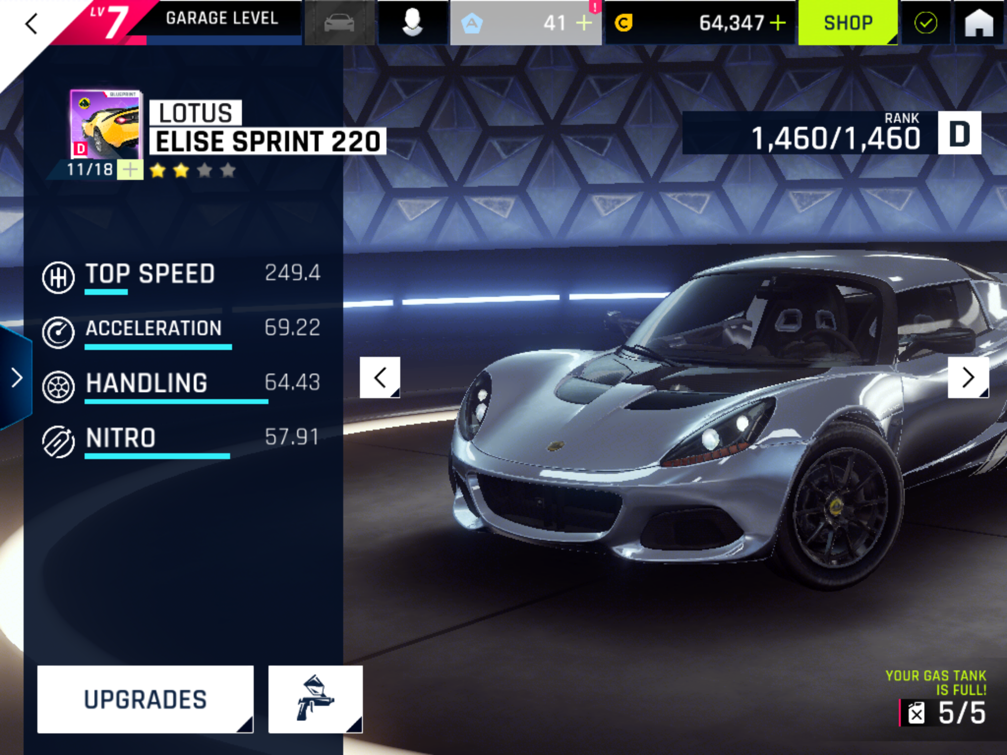 lotus car asphalt 4