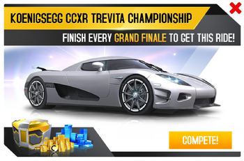 Koenigsegg CCXR Trevita Championship Promo