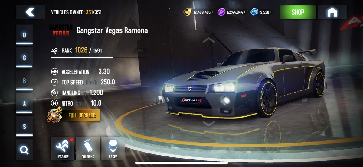 Gangstar Vegas Ramona (stats) | Asphalt Wiki | Fandom