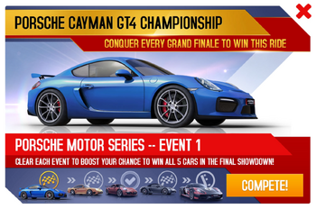 Cayman GT4 Championship Promo