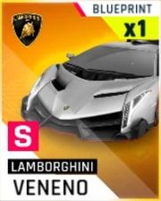 Lamborghini Veneno blueprint a9