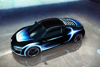 Audi R8 e-tron decal
