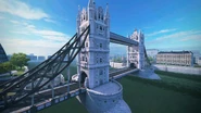 A shot of London's Tower Bridge.